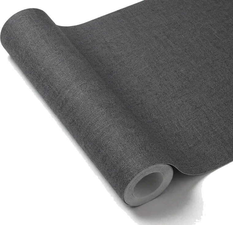 วอลล์เปเปอร์ลายผ้าลินิน MR Curtain — linen-texture wallpaper roll